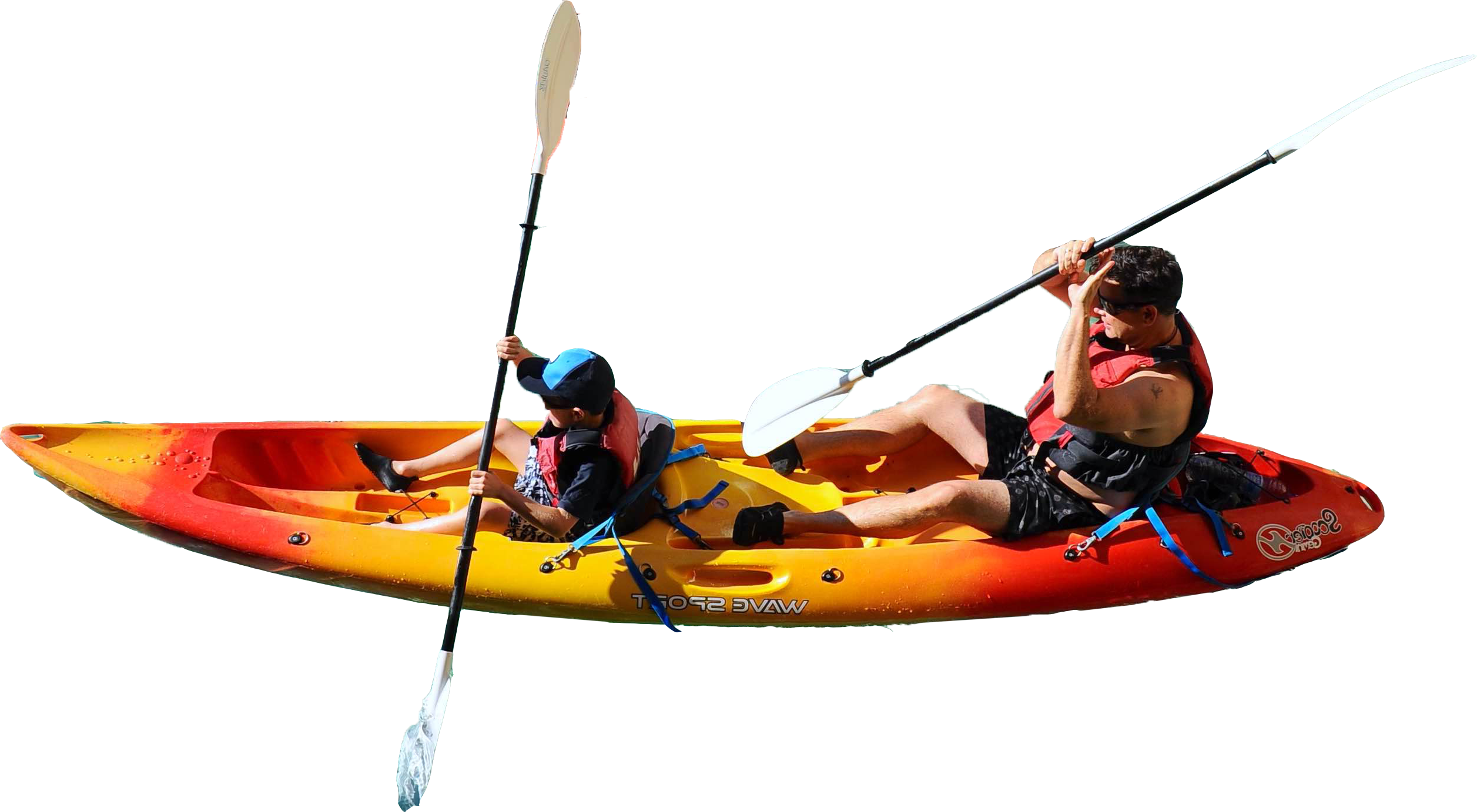 kayak transparent background